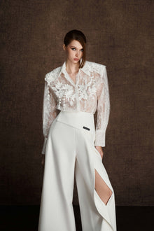 Embroidered Vine Shirt