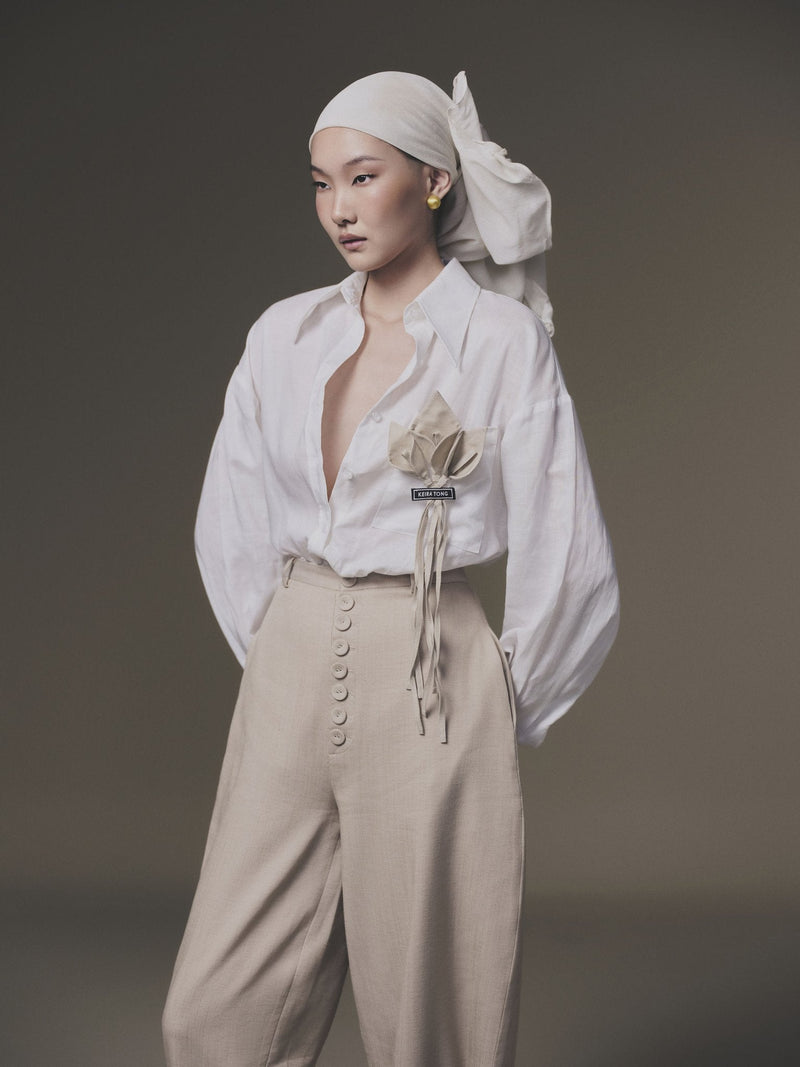 Button Baggy Pant