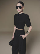 Diagonal Wrap Top