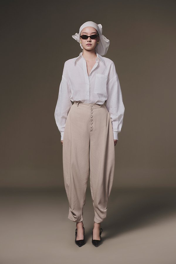 Button Baggy Pant