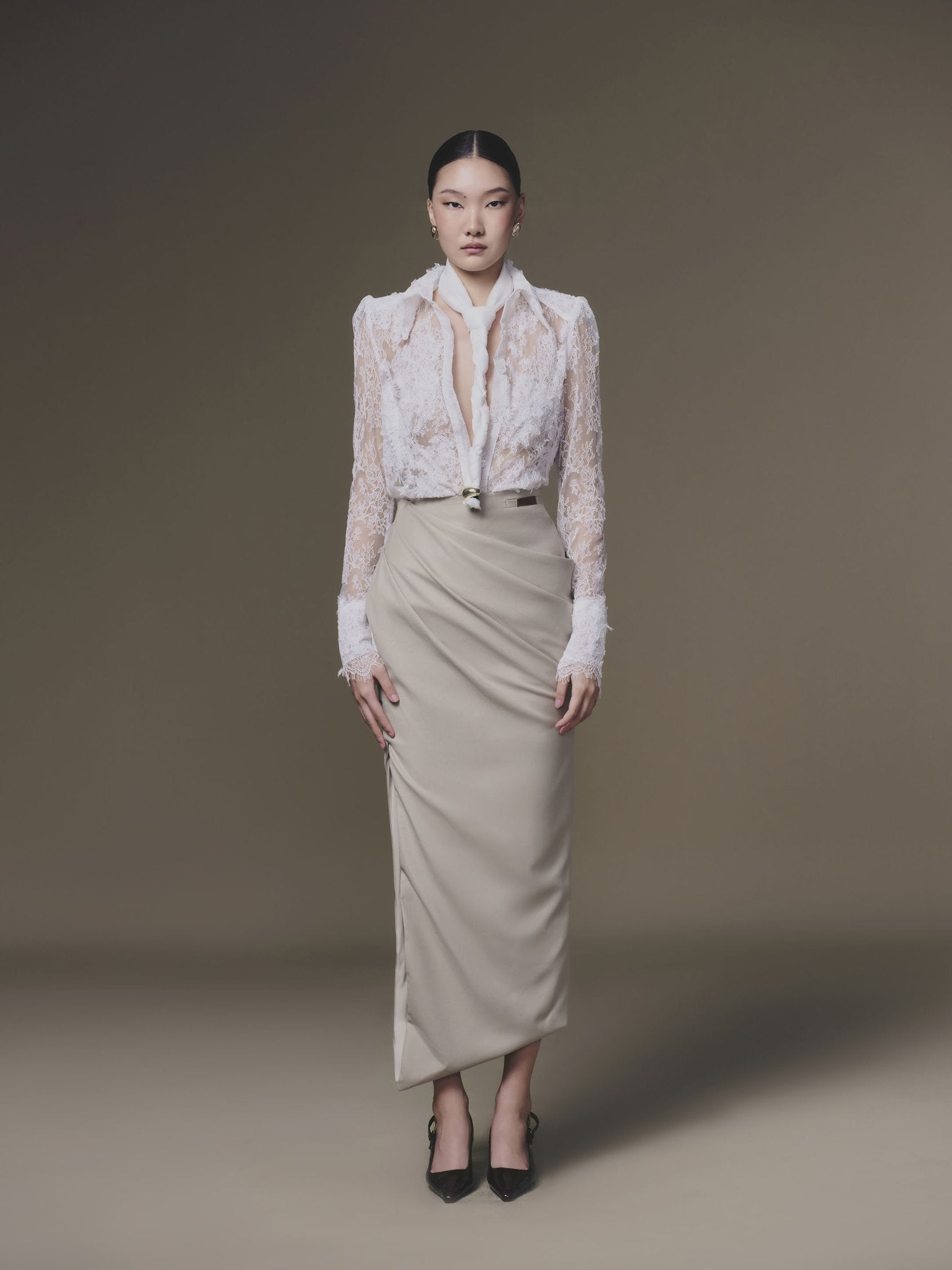 Tucked Skirt