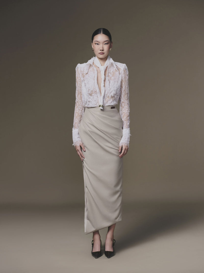 Tucked Skirt