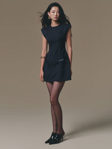 Collar Stripped Dress