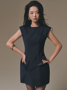 Collar Stripped Dress
