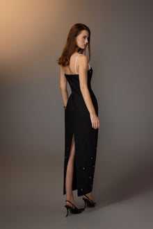Studded Maxi Dress