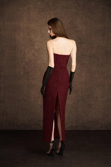 Bustier Tweed Dress