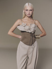 Petal Bustier Top
