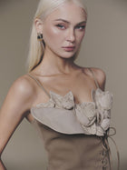 Petal Bustier Top