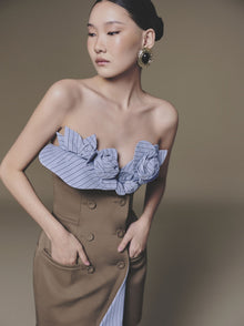 Petal Bustier Dress