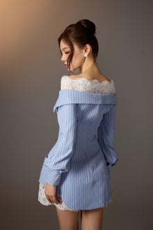 Lace Trimmed Dress