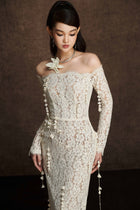 Embroidered Vine Dress