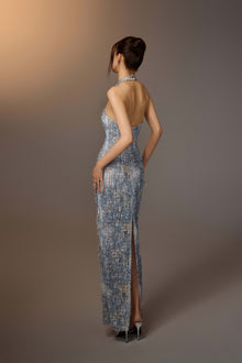 Sea-crystal Maxi Dress