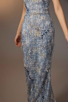 Sea-crystal Maxi Dress