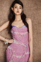 Rifted Pencil Dress
