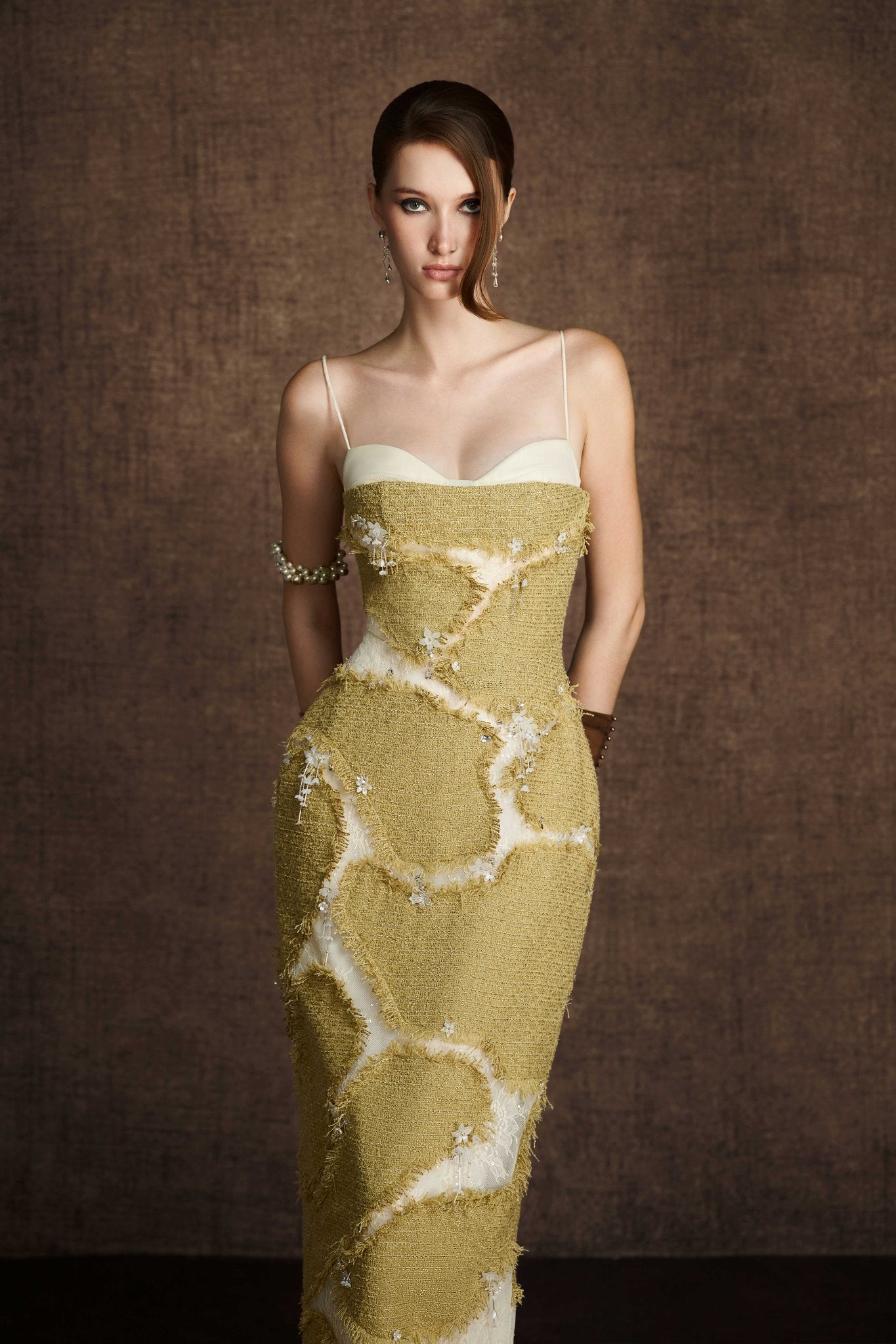 Rifted Pencil Dress