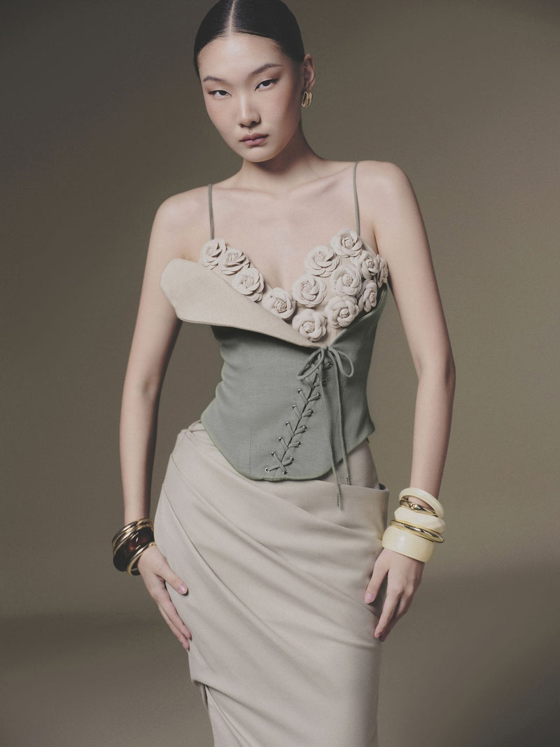 Camellia Corset Top