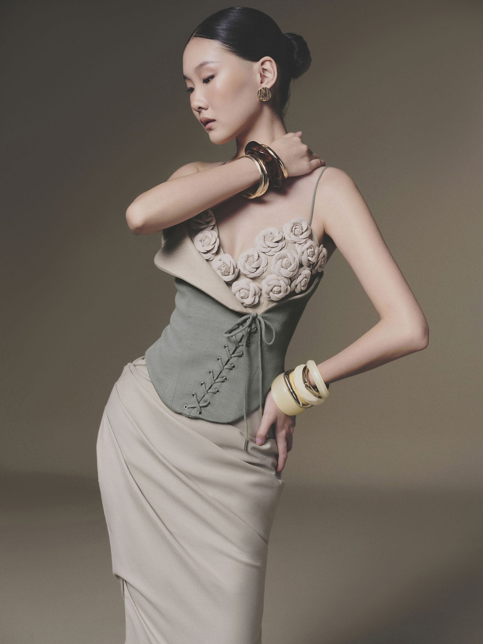 Camellia Corset Top